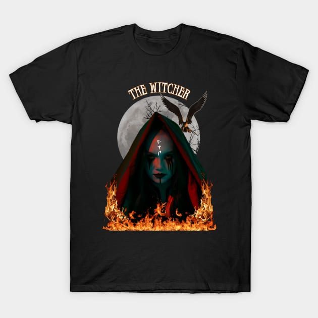 the witch T-Shirt by witcher store